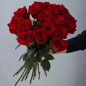 Букет «Моно из 21 розы» от интернет-магазина «Мелисса» в Нижнем Тагиле