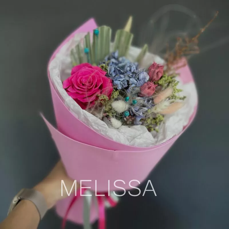 Букет из сухоцветов &laquo;Яркий день&raquo;