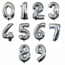 Шар Цифра фольгированный от интернет-магазина «Мелисса» в Нижнем Тагиле