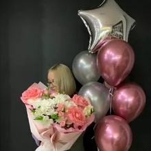 Композиция из шаров &laquo;Микс&raquo; от интернет-магазина «Мелисса» в Нижнем Тагиле