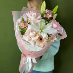 Букет «Лили» от интернет-магазина «Мелисса» в Нижнем Тагиле