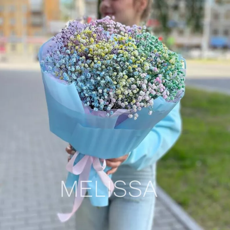 Букет &laquo;Радужный пушистик&raquo;